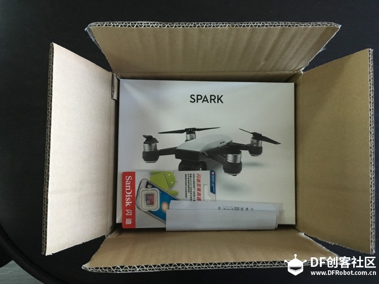 大疆spark晓开箱图1