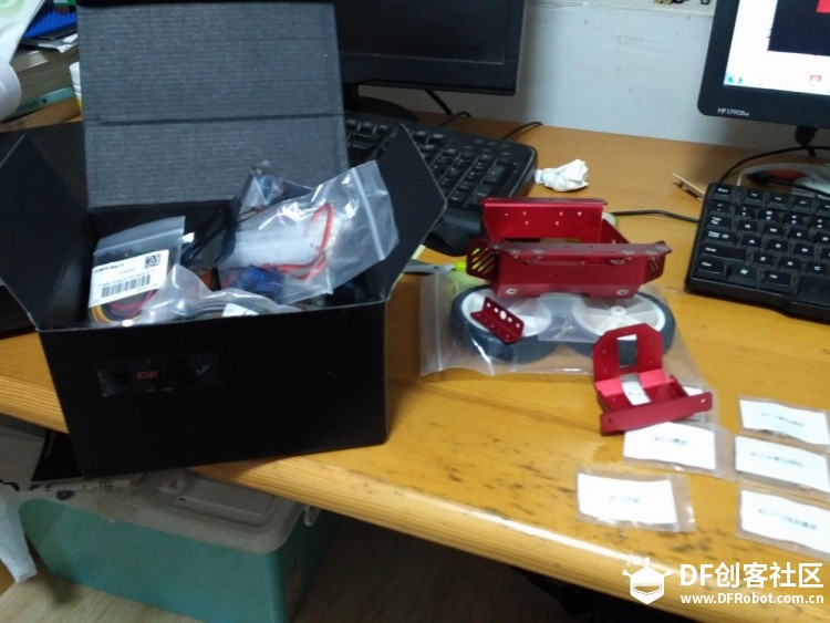 D1小车组装图6