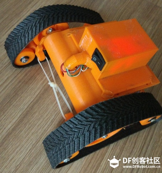 3d打印履带手机遥控小车图2