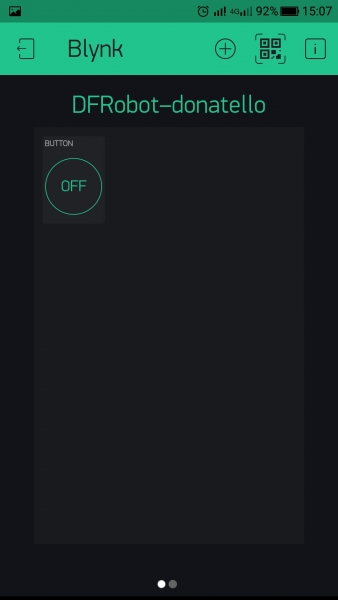 【FireBeetle活动】使用第三方云服务器Bylnk点灯图8