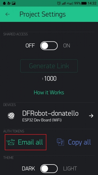 【FireBeetle活动】使用第三方云服务器Bylnk点灯图12