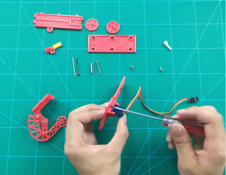 使用Arduino UNO 制作的偷钱喵储钱罐图10