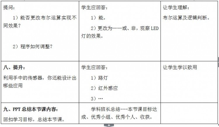 智能声控灯：多传感器与布尔运算——教学方案设计 教学...图2