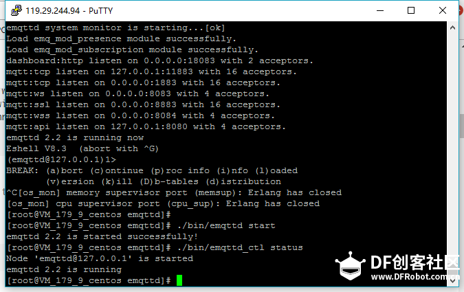 micropython之动手搭建自己的MQTT服务器并实现通信（点亮led）图10