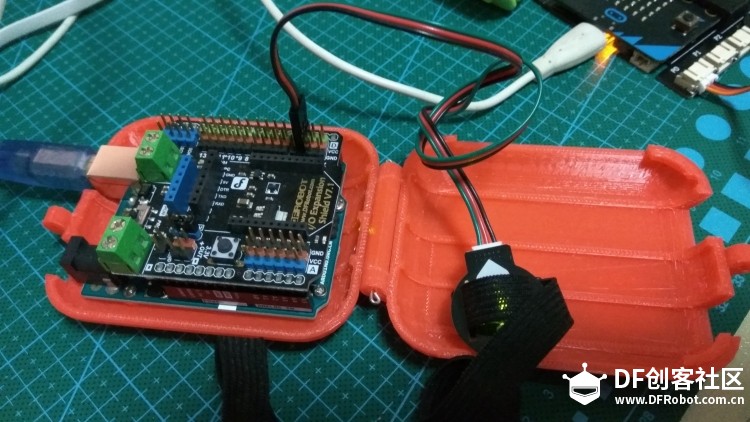 趣玩DF Boson Micro:bit造物粒子之心率传感器图5