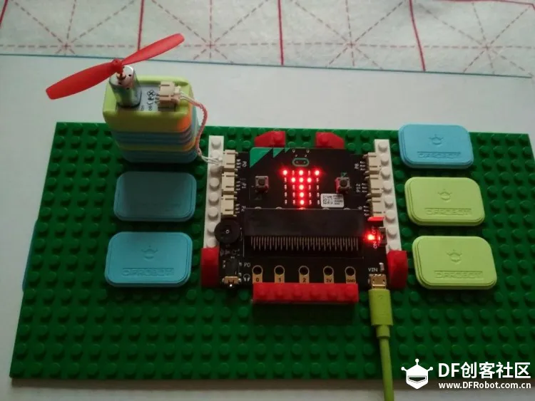 Micro:bit 17 遥控风扇图2