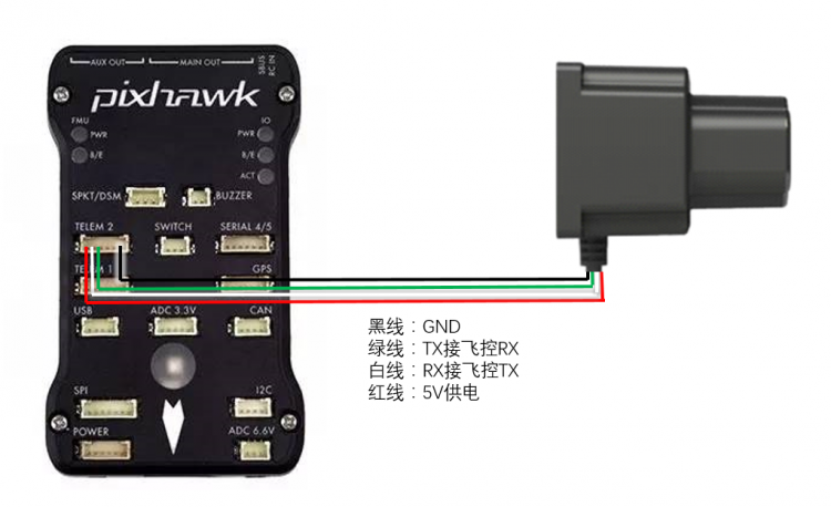 TF模块在pixhawk上定高方案图2