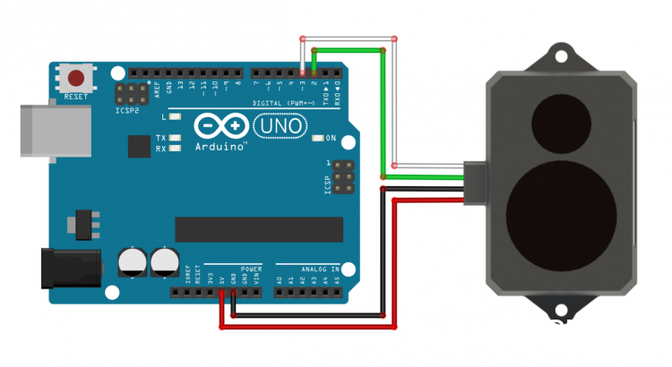 TF系列激光雷达在Arduino上的开发例程