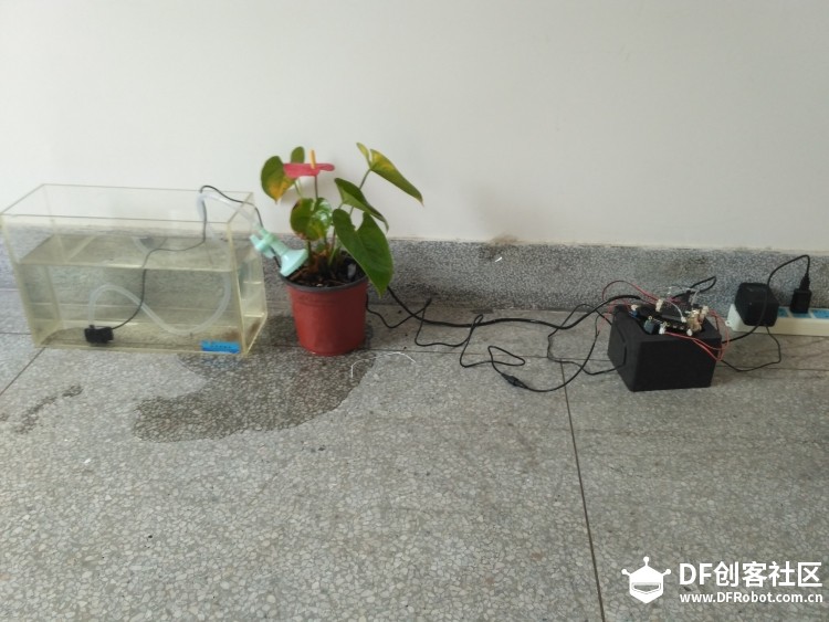 MICROBIT 玩浇花图2