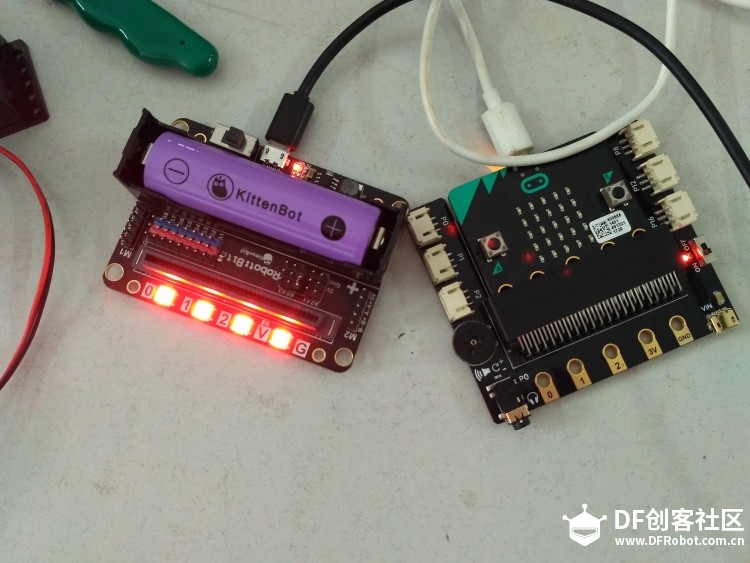 MICROBIT 玩浇花图5