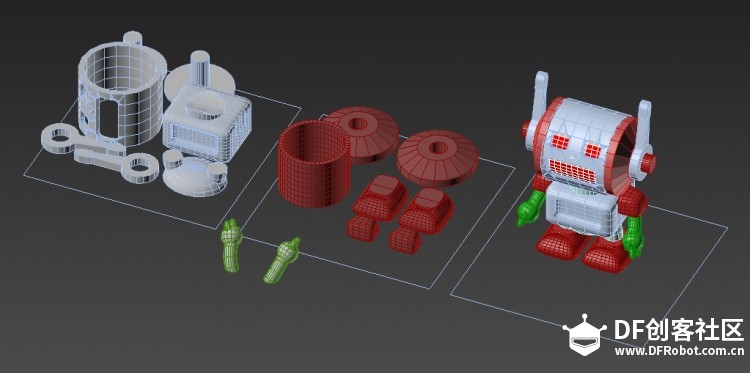 【3D打印】变脸机器人图3