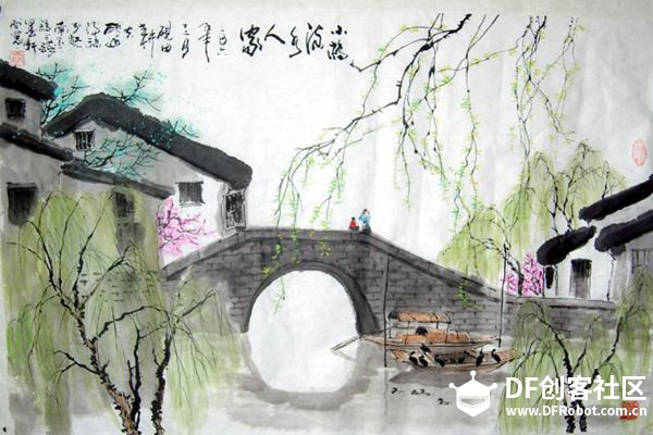 炫彩灯带--小桥流水图1