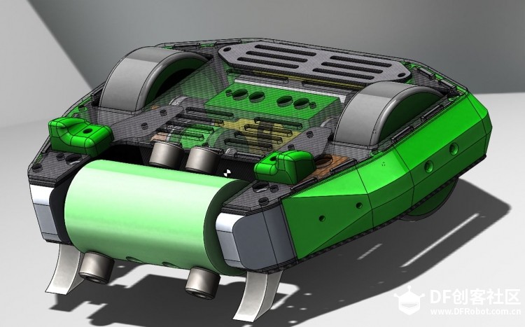 【MechBattle建造日志】红海家的  绿转鼓图6