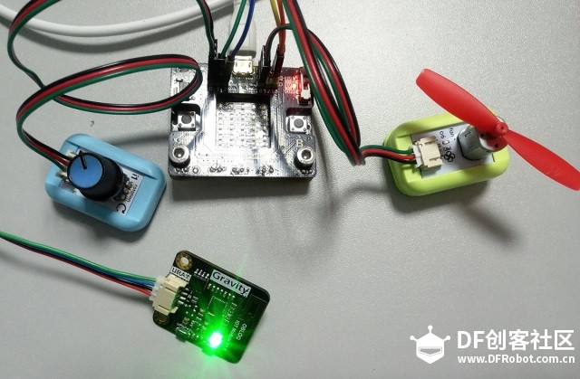 micro:bit+OBLOQ轻松玩起物联网（一）远程控制风扇图1