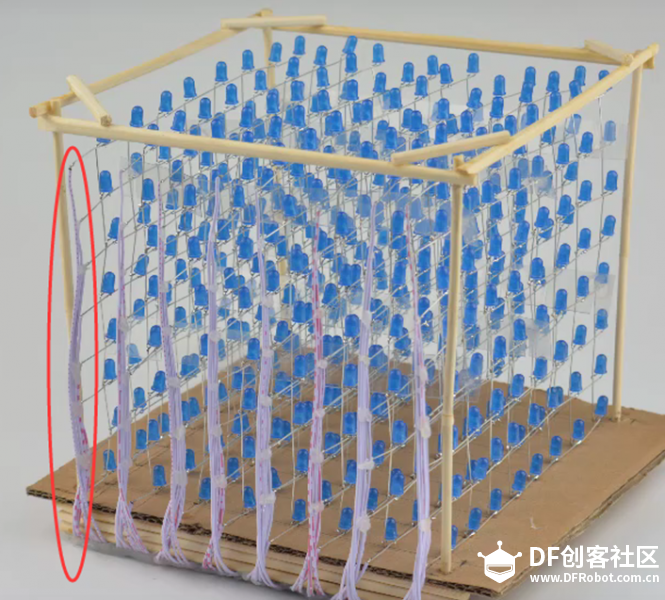 [ESP32酷炫应用] 8X8X8光立方图14