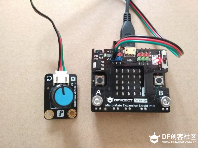 玩转micro:bit-用BXY读取模拟量图3
