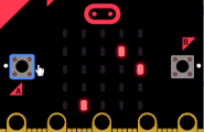 玩转micro:bit-设计点阵屏游戏（2）躲子弹初级设计图1
