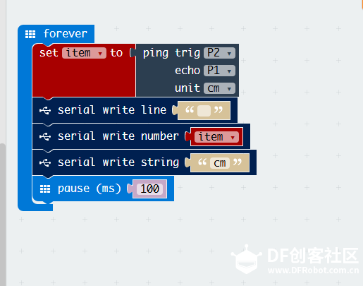 玩转micro:bit-用BXY玩超声波传感器图3