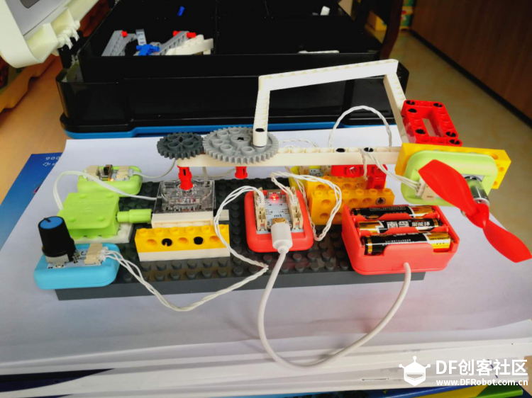 传感器启蒙阶段第二课：换挡风扇图33