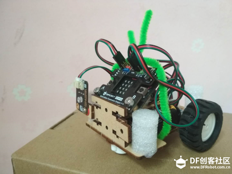 玩转Micro:bit--App蓝牙遥控micro:bit小车图14
