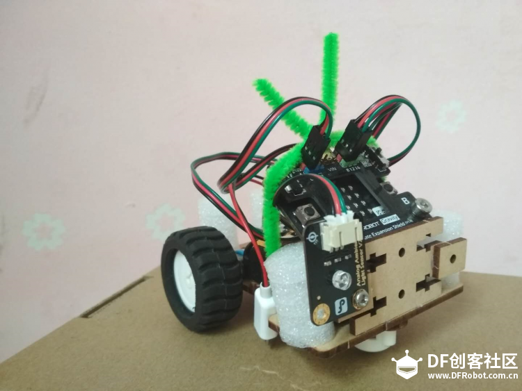 玩转Micro:bit--App蓝牙遥控micro:bit小车图15