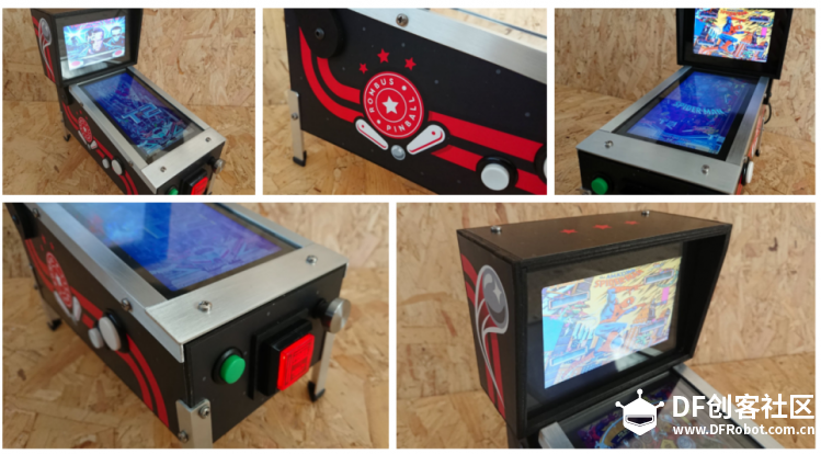 ROMBUS PINBALL——用LattePanda制作一款最新的迷你弹球机图2
