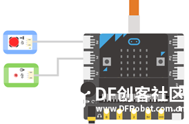 Micro:bit造物粒子（基于Mind+）04— 手控信号灯图7