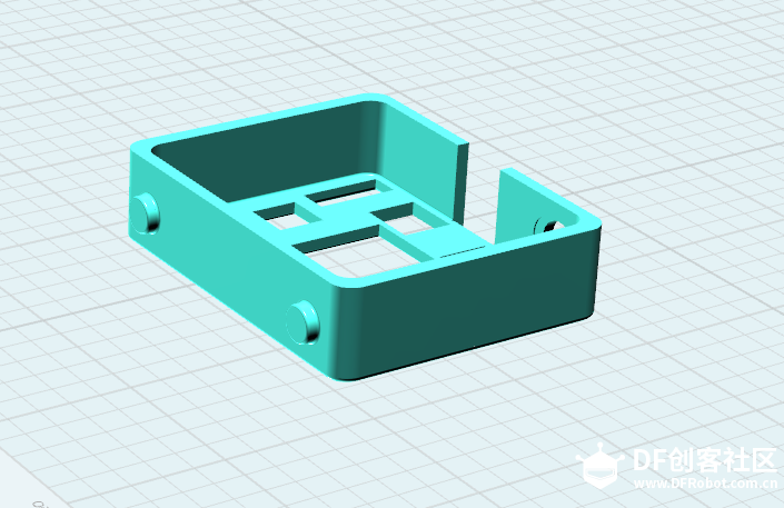 经典小电视款micro:bit_mcro:mate_obloq物联设备外壳图2