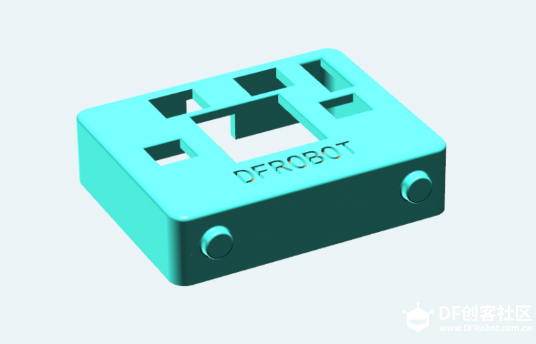 经典小电视款micro:bit_mcro:mate_obloq物联设备外壳图5