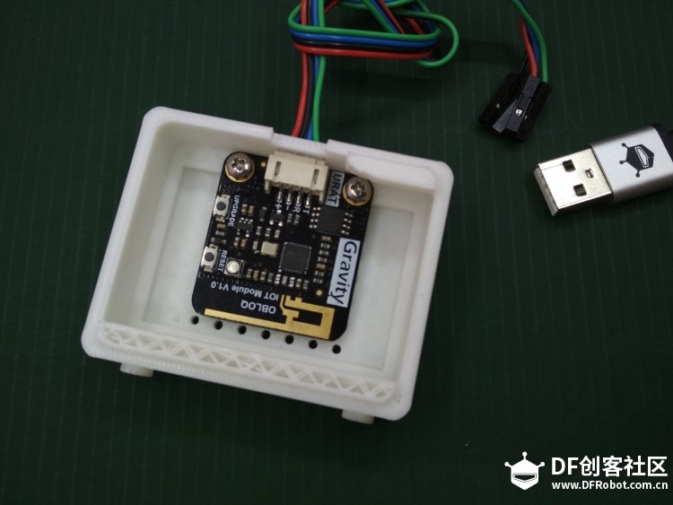 经典小电视款micro:bit_mcro:mate_obloq物联设备外壳图7