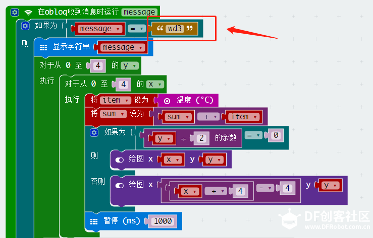 同topic多OBLOQ广播通信实验图9