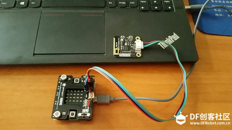 microbit + OBLOQ 实现环境温度远程监测图1