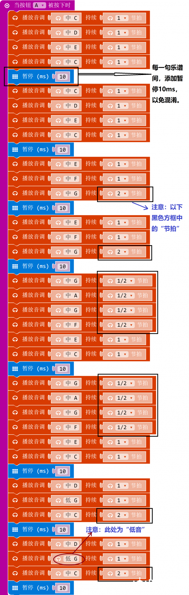 第二课 让micro:bit学会唱歌图5