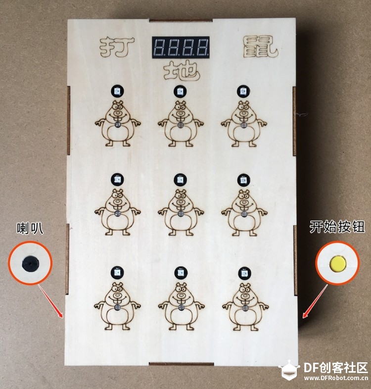 来来来，让我们一起来打地鼠!图1