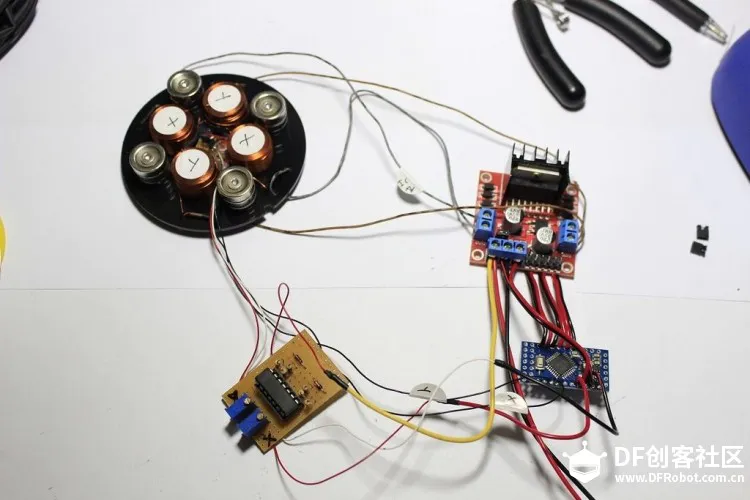 用arduino制作气体磁悬浮盆景图26