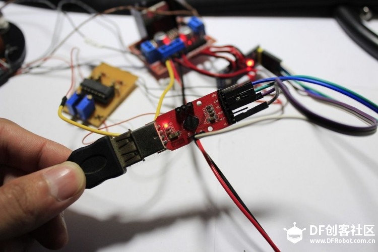 用arduino制作气体磁悬浮盆景图32