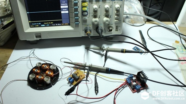 用arduino制作气体磁悬浮盆景图36
