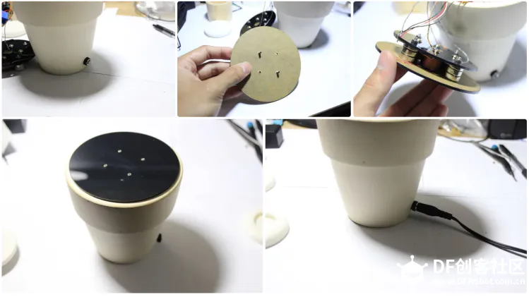 用arduino制作气体磁悬浮盆景图41