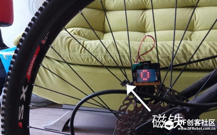 【Micro:bit × OBLOQ挑战赛2】IoT车程计...图6