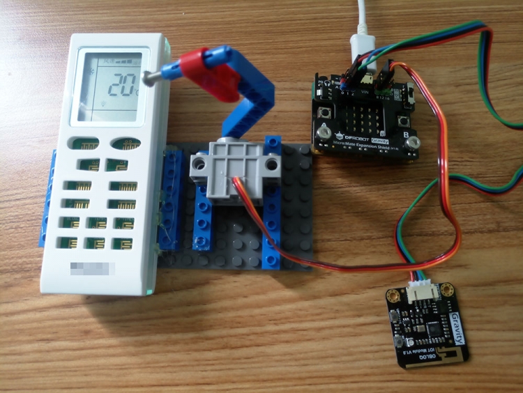 micro:bit×OBLOQ挑战赛第二关：物联网远程控制机房降温图1