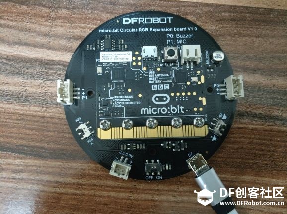 micro:bit Circular RGB Expansion board到货，开箱啦图8