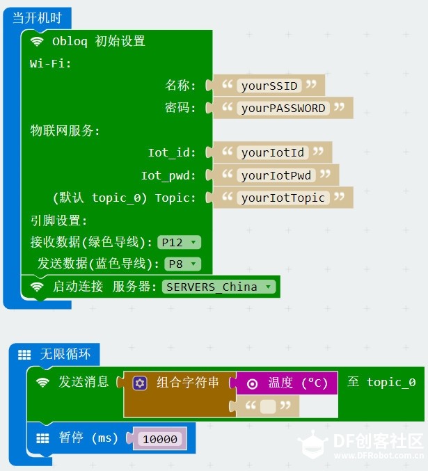 [micro:bit×OBLOQ第三轮]健康小助手——物联网体重自动记录器图3