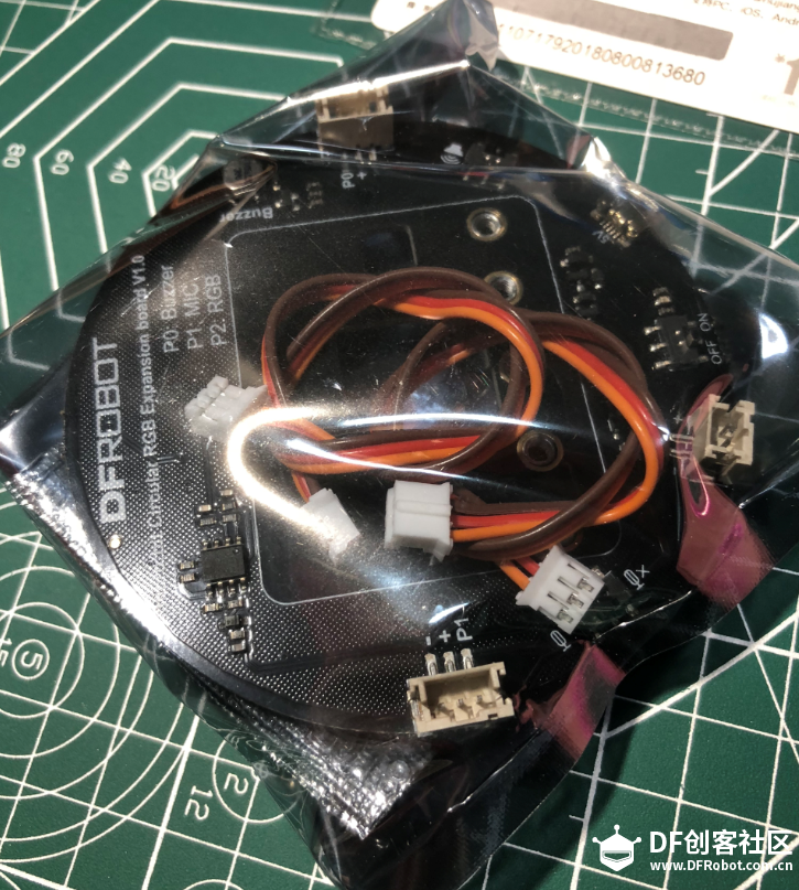 micro:bit RGB 全彩LED灯环扩展板 开箱帖图5