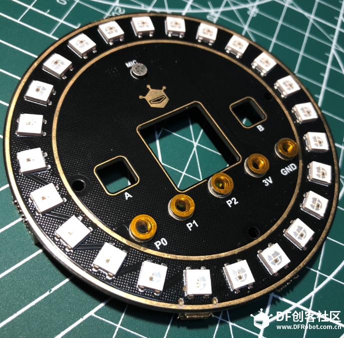 micro:bit RGB 全彩LED灯环扩展板 开箱帖图6