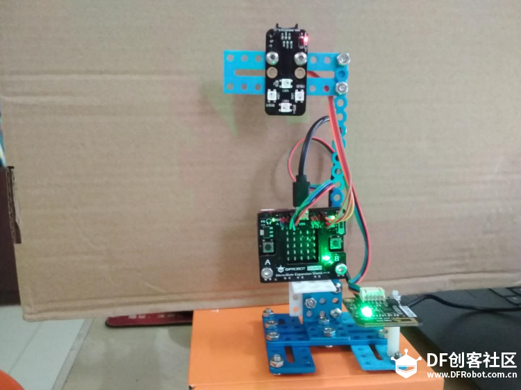 【micro:bit × OBLOQ挑战赛3】物联网远程控制红绿灯图2