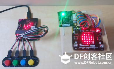 micro:bit × OBLOQ DF创客社区玩转物联网挑战赛 编程小车图5