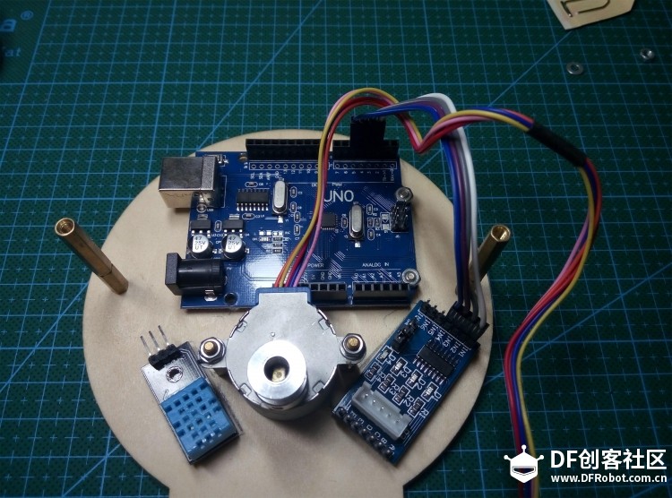 《新人》！！！用Arduino打造机械传动结构温度计，颠覆你...图13