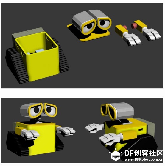 [每周挑战]造物_造一个可控的瓦力Wall-E的机器人图3