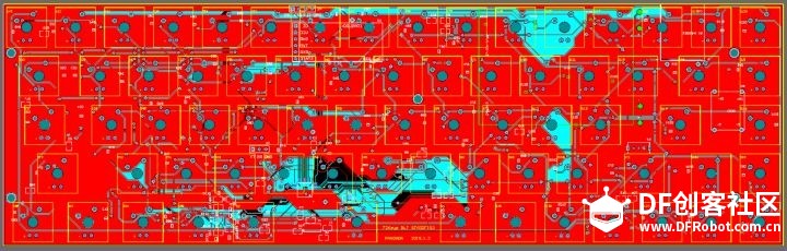 熊猫牌 无线蓝牙/红轴minila GH60 机械键盘 DIY图10