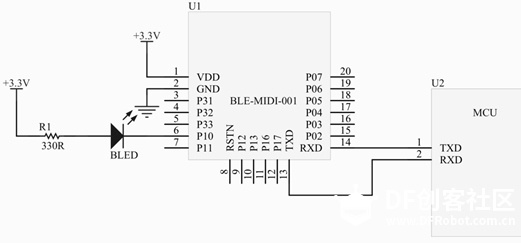 一款使用蓝牙通讯的MIDI模块图4
